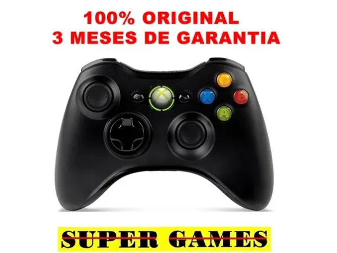 Controle 100% original Xbox 360, Loja física desde 2004, Próximo ao Metrô.