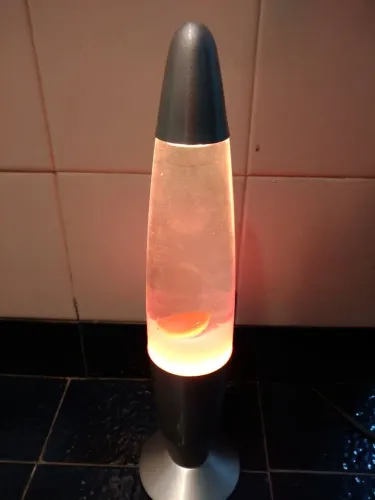 Luminária Lava - decoração retrô