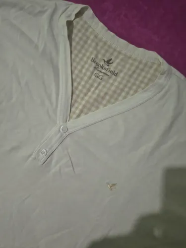 Camisa Brooksfield original gola aberta ggg