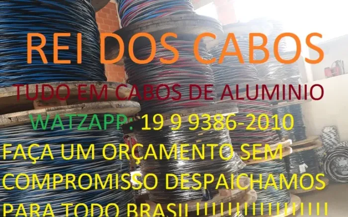 Fios de cobre 1,50mm ao 16mm super promoçao cabos sil, cobrecom,megatron,lamesa,dacota