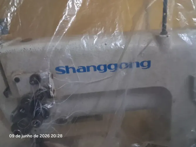 Máquina reta 2 agulhas