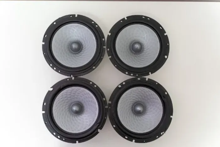 Kit 2 Vias Bravox Cs60d 6 Pol 140wrms Par Tweeter Crossover Preto