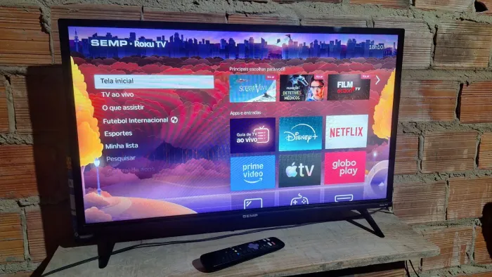 Tv smart SEMP 32 polegadas