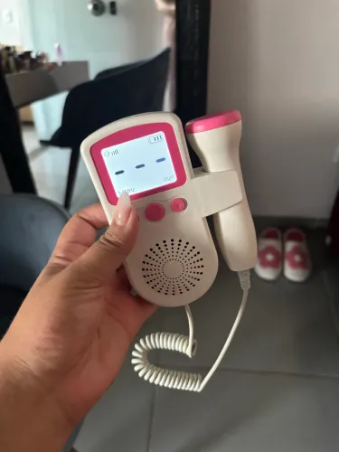 Aparelho para ouvir batimentos do bebê 