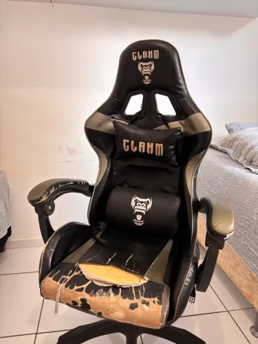 Cadeira Gamer CLANM Usada - Para Reformar - R$ 150