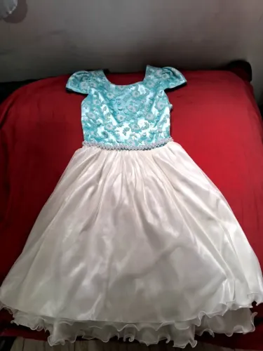 Vestido de Festa infantil Tam 14 apenas 55$