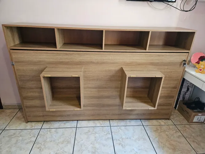 Cama de solteiro articulada com colchão