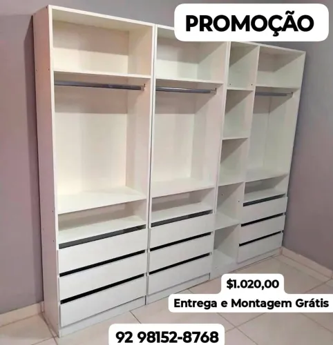 Closet em promoção mega imperdível