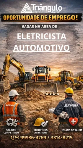 Vaga eletricista automotivo - R$ 5.000,00
