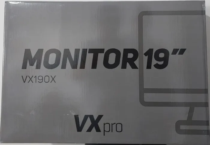 (NOVO) Monitor LED de 19 polegadas VXpro, modelo VX190X