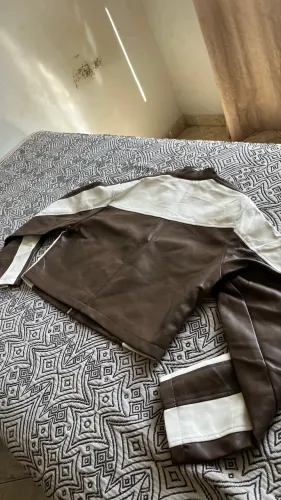 Jaqueta estilo motoqueira