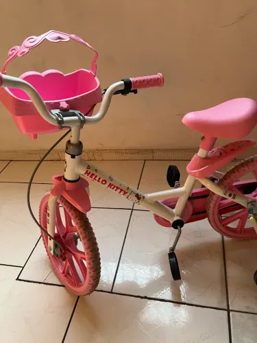 Bicicleta Aro 14 Hello Kitty
