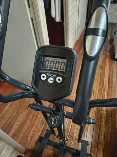 Bicicleta ergométrica horizontal com Elíptico Drean fitness mag 5000 D