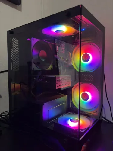 Pc Gamer AMD Ryzen 5 5500, Radeon RX 580 8GB, 16GB DDR4, SSD 480GB