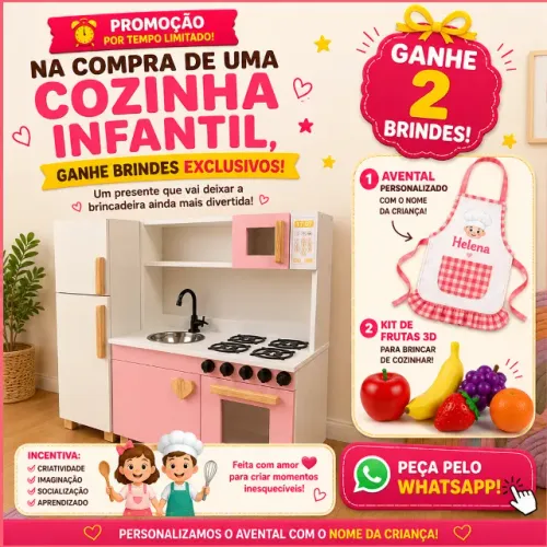 Cozinha Infantil em MDF