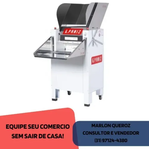 Cilindro de Massas 50CM 2 Motores Novo