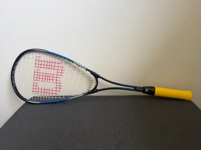 raquete de squash wilson defender | impecável! | campinas/sp