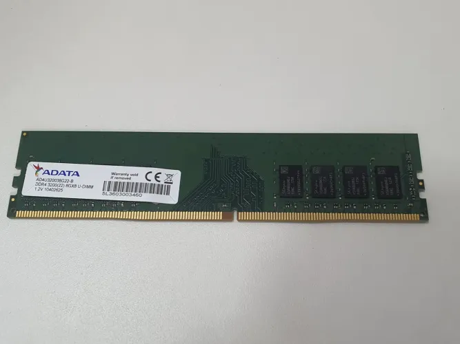 Memória RAM Desktop 8GB DDR4 3200MHz Adata - Impecável/Testada