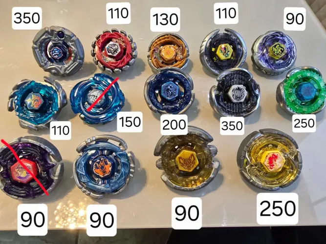 Beyblades hasbro preços variados
