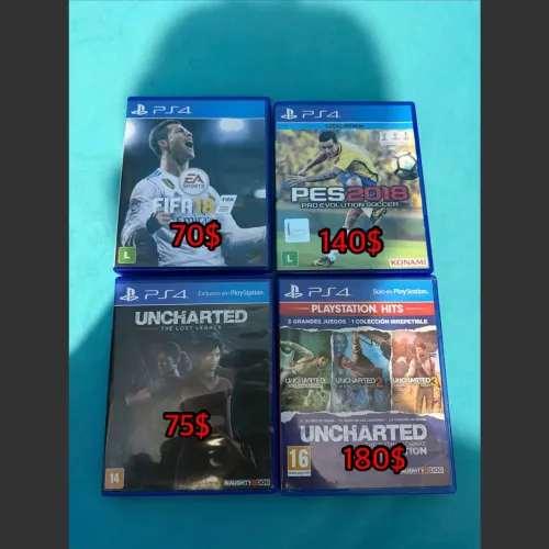 JOGOS PS4 VENDE-SE