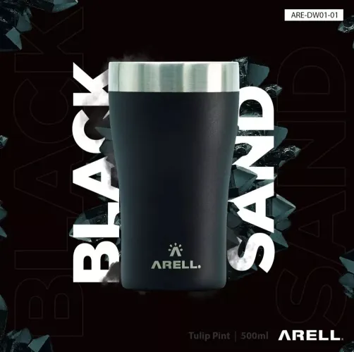 Copo Térmico ARELL Black - Novo