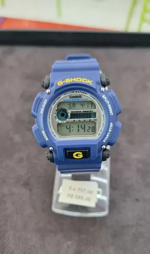 Relógio G-shock dw9052 azul
