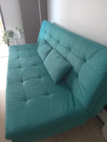 Sofá cama três lugares