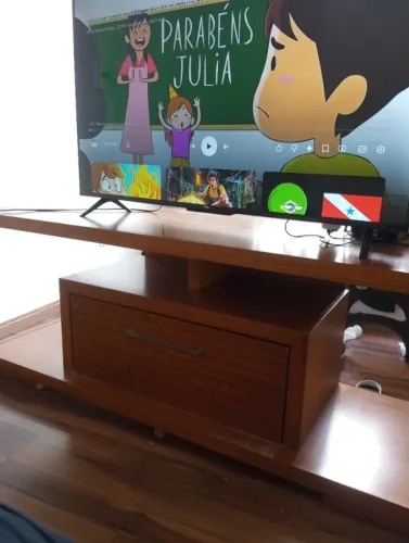 Rack televisão com painel