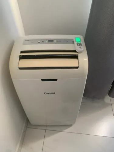 Ar condicionado portátil cônsul facilite quente/frio 12.000 btus 