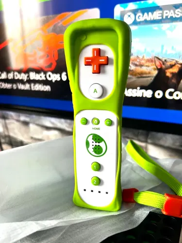 controle nintendo wii remote yoshi 
