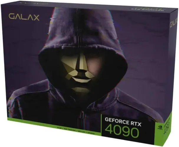 Placa de vidro Rtx 4090 galaxy 24GB  para computador 