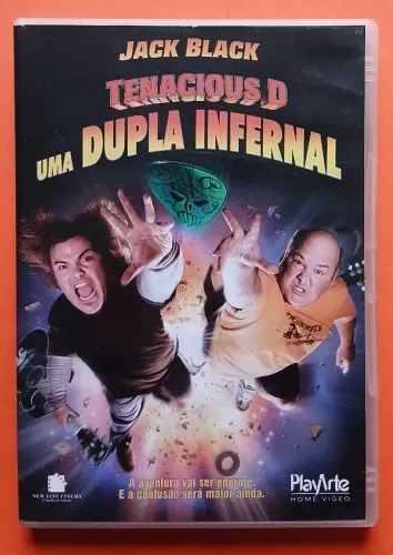 Dvd Tenacious D - Uma Dupla Infernal - Jack Black 