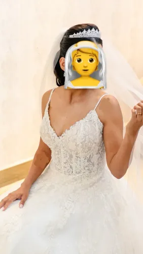 Vestido de noiva completo