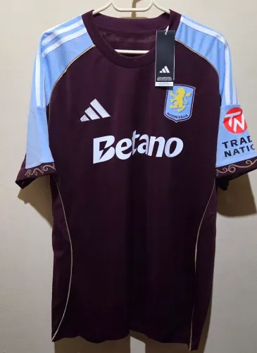 camisa aston villa adidas original home 2025/2026