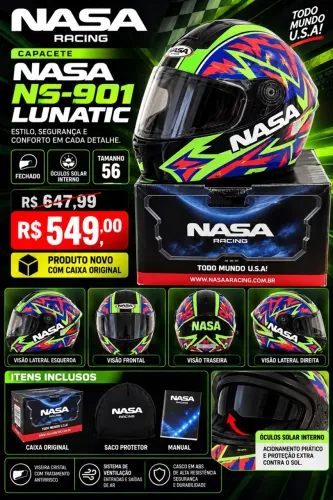 Capacete novo