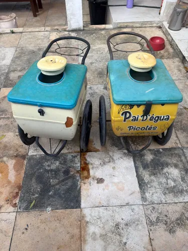 Carrinhos de PICOLÉ e SORVETE