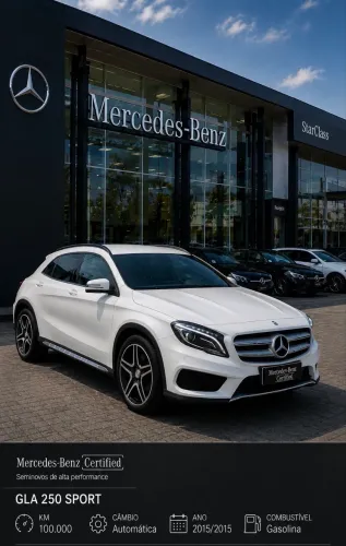 Mercedes-Benz GLA 250 Sport 2.0 TB 16V 4X2 211cv Aut. 2015