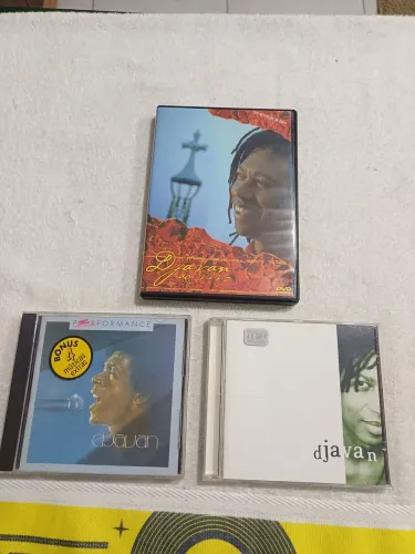 01 DVD e 02 CDS do Djavan