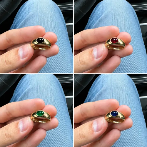 Anéis de formatura ouro 18k 2,46g