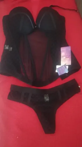 PROMOÇÃO RELÂMPAGO: Conjunto Espartilho + Camisola (As duas por R$150)