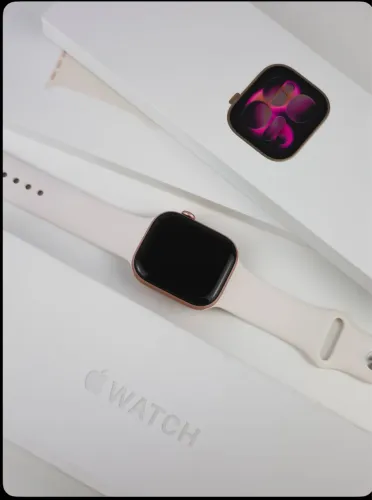APPLE WATCH S11 42MM ROSE GOLD GPS NOVO - LACRADO LOJA FÍSICA - LOURDES BH