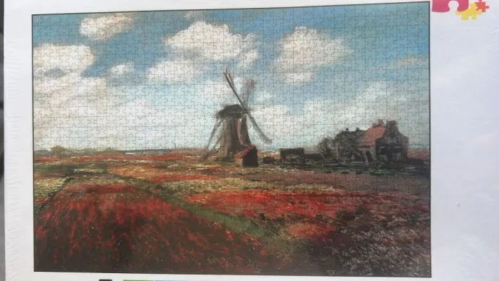 Quebra Cabeças Van Gogh 1000 peças madeira