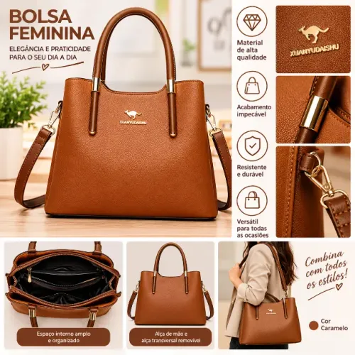 Bolsa Casual Crossbody Sacola Designer De Luxo Das Senhoras Com Alça Superior