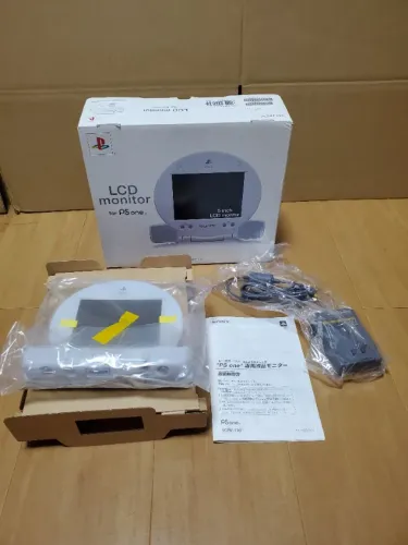 Monitor LCD Sony PS one Original SCPH-130 Novo - Completo na Caixa