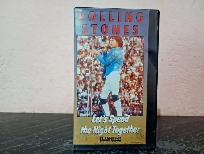 VHS ROLLING STONES - LETS SPEND THE NIGHT TOGETHER 