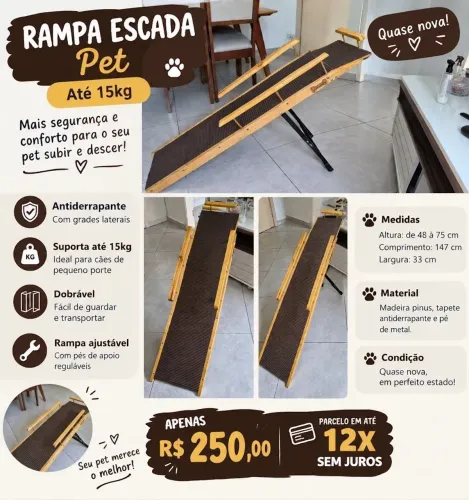 Rampa para pet