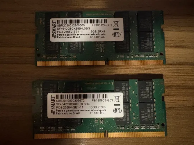 Memoria Ddr4 notebook 2666 2x16gb