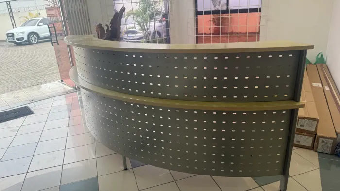 Balcão para recepção