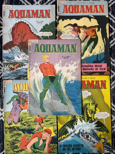 Aquaman EBAL 5 edições