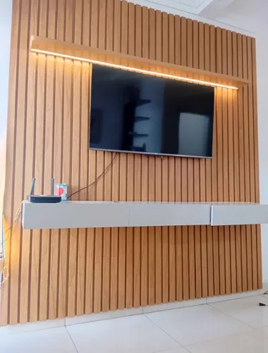 Painel de Led ripado